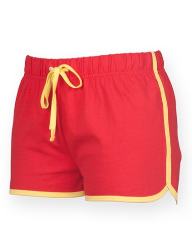 S-SK069-Womens Retro Shorts
